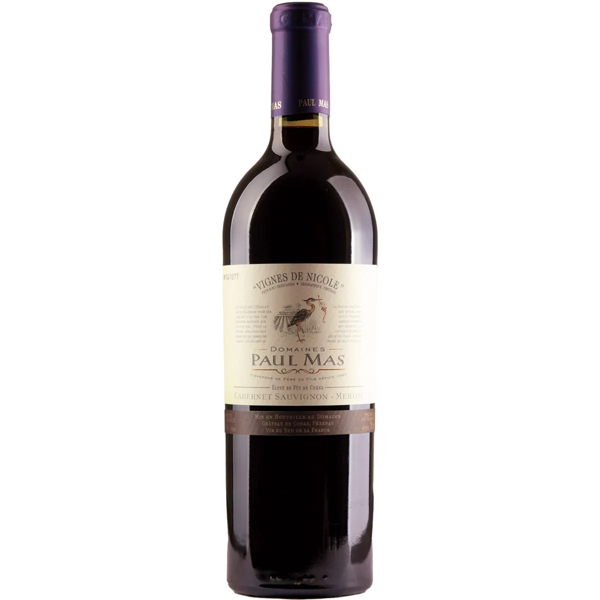 Paul Mas Vignes de Nicole Cabernet – Merlot Paul Mas Vignes de Nicole Cabernet – Merlot