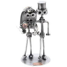 Schraubenmännchen Brautpaar als Geschenk zur Hochzeit Schraubenmännchen Brautpaar als Geschenk zur Hochzeit