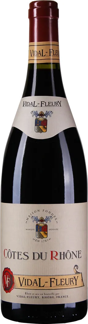 Vidal-Fleury Côtes du Rhône Rouge AOC Vidal-Fleury Côtes du Rhône Rouge AOC