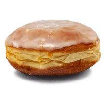 Himbeerkrapfen glasiert Himbeerkrapfen glasiert