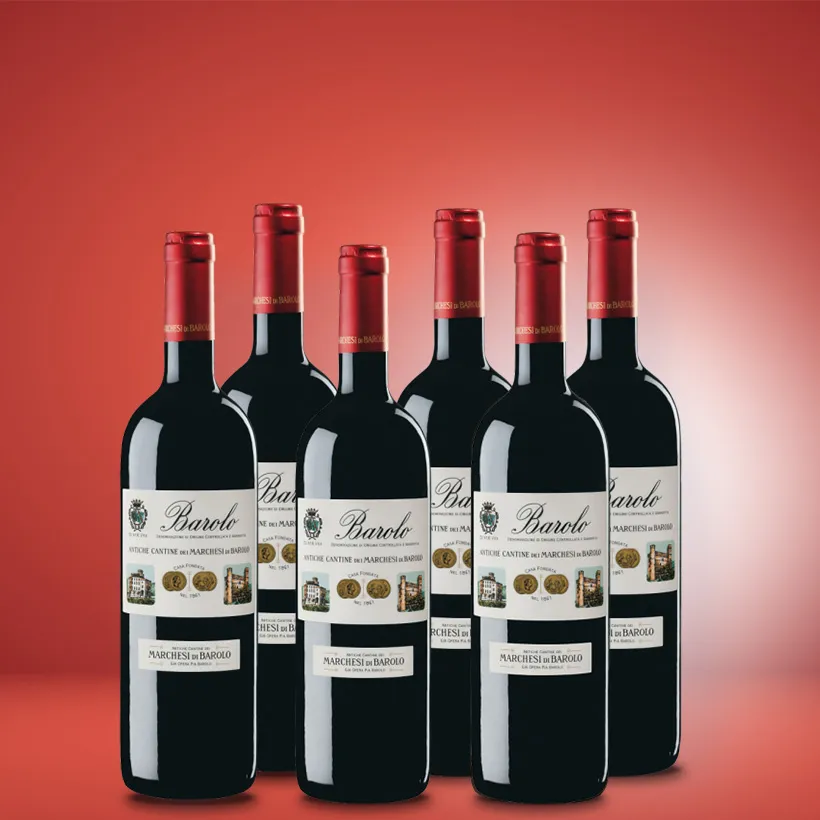 Marchesi di Barolo Barolo Tradizione 6er Vorratspaket Marchesi di Barolo Barolo Tradizione 6er Vorratspaket