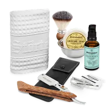 Störtebekker Rasurpflege Set Premium - Rasiermesser %27Heartwood%27 Störtebekker Rasurpflege Set Premium - Rasiermesser %27Heartwood%27