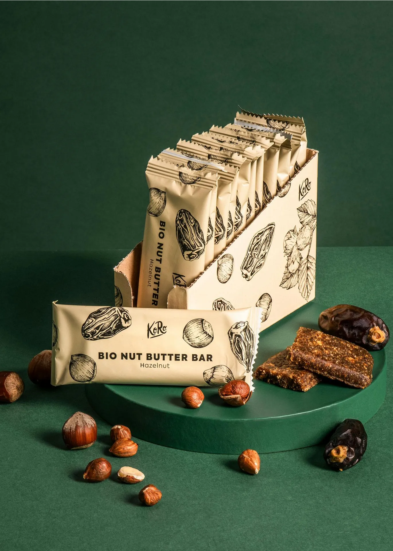 Bio Nut Butter Bar Hazelnut 12 x 30 g Bio Nut Butter Bar Hazelnut 12 x 30 g
