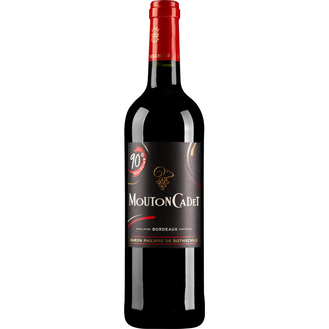 Baron Philippe de Rothschild Mouton Cadet Rouge Bordeaux AOC Baron Philippe de Rothschild Mouton Cadet Rouge Bordeaux AOC