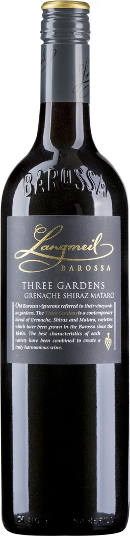 Langmeil %27Three Gardens%27 SMG Shiraz Mataro Grenache Langmeil %27Three Gardens%27 SMG Shiraz Mataro Grenache