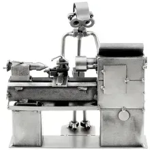 Schraubenmännchen Dreher oder Zerspanungsmechaniker Schraubenmännchen Dreher oder Zerspanungsmechaniker