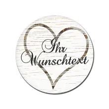Hochzeitsgeschenk Vintage Schild mit Wunschtext Hochzeitsgeschenk Vintage Schild mit Wunschtext