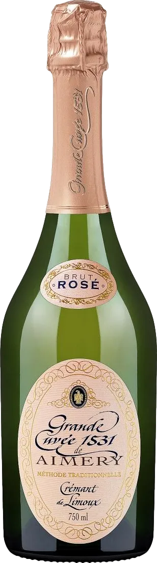 Grande Cuvee 1531 Sieur d%27Arques Cremant de Limoux Rose Brut Grande Cuvee 1531 Sieur d%27Arques Cremant de Limoux Rose Brut