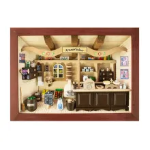 3D-Holzbild Kramerladen 3D-Holzbild Kramerladen