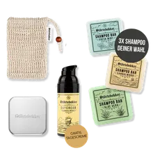 Störtebekker Dusch Routine Set inkl. GRATIS Tagescreme - 3x festes Shampoo nach Wahl Störtebekker Dusch Routine Set inkl. GRATIS Tagescreme - 3x festes Shampoo nach Wahl