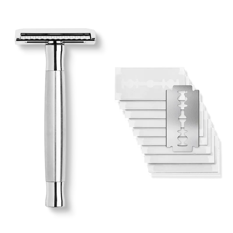 Störtebekker Premium Rasierhobel %27Solingen%27 - Silber Matt Störtebekker Premium Rasierhobel %27Solingen%27 - Silber Matt
