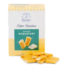 Mini Crêpe Dentelle mit Roquefort Mini Crêpe Dentelle mit Roquefort