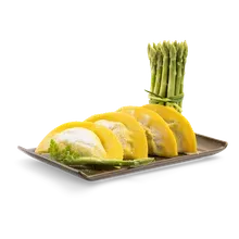 Ravioli mit grünem Spargel und Ricotta Ravioli mit grünem Spargel und Ricotta