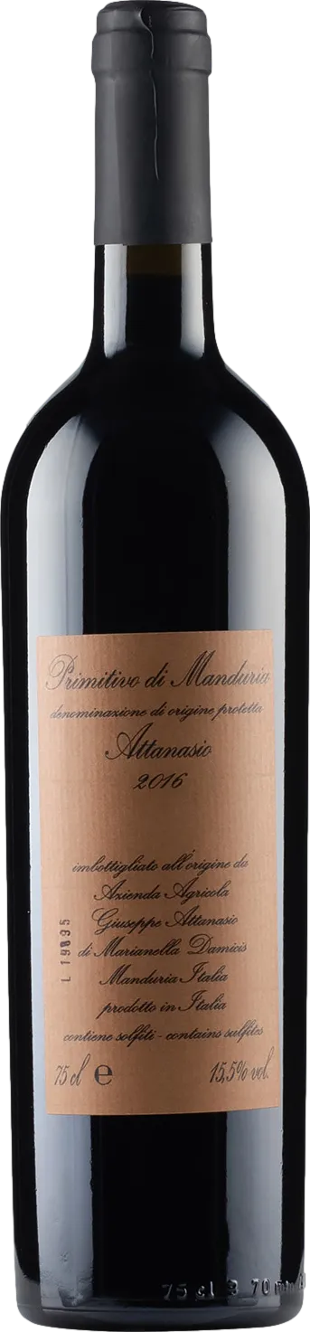 Attanasio Primitivo di Manduria 2017 Attanasio Primitivo di Manduria 2017