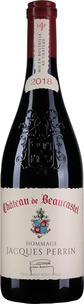 Château de Beaucastel Hommage Jacques Perrin Châteauneuf-du-Pape 2018 Château de Beaucastel Hommage Jacques Perrin Châteauneuf-du-Pape 2018