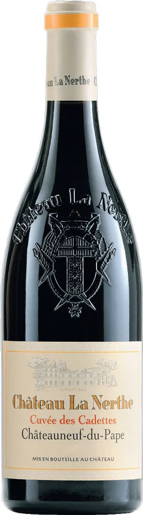 Château La Nerthe Cuvée des Cadettes Châteauneuf-du-Pape Rouge AOP Château La Nerthe Cuvée des Cadettes Châteauneuf-du-Pape Rouge AOP