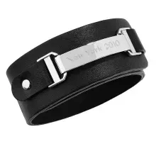 Exklusives Lederarmband rover - mit Gravur Exklusives Lederarmband rover - mit Gravur