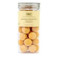 Schokolierter Weingummi Mango Passion Schokolierter Weingummi Mango Passion