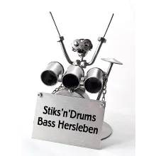 Schraubenmännchen Schlagzeuger oder Drummer Schraubenmännchen Schlagzeuger oder Drummer
