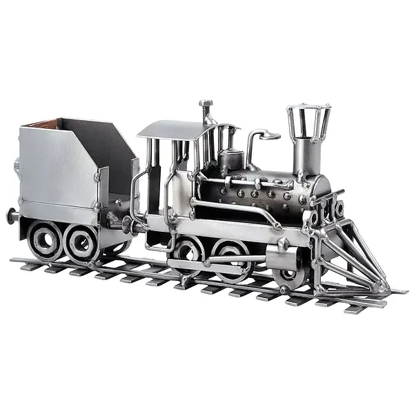 Lokomotive aus Metall Lokomotive aus Metall