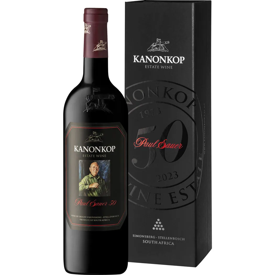 Kanonkop Paul Sauer 50 – Special Edition in Geschenkbox Kanonkop Paul Sauer 50 – Special Edition in Geschenkbox