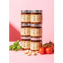 Veganes Pesto Rosso 6 x 180 g Veganes Pesto Rosso 6 x 180 g