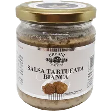 Urbani Tartufi Weiße Trüffelsauce 80g im Glas Urbani Tartufi Weiße Trüffelsauce 80g im Glas