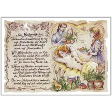 Zunftbild Heilpraktiker auf Antikpapier im A4-Format Zunftbild Heilpraktiker auf Antikpapier im A4-Format