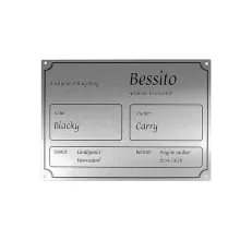 Stallschild mit individuellen Daten Stallschild mit individuellen Daten