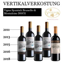 Val di Suga Vigna Spuntali Brunello di Montalcino DOCG Vertikale Val di Suga Vigna Spuntali Brunello di Montalcino DOCG Vertikale