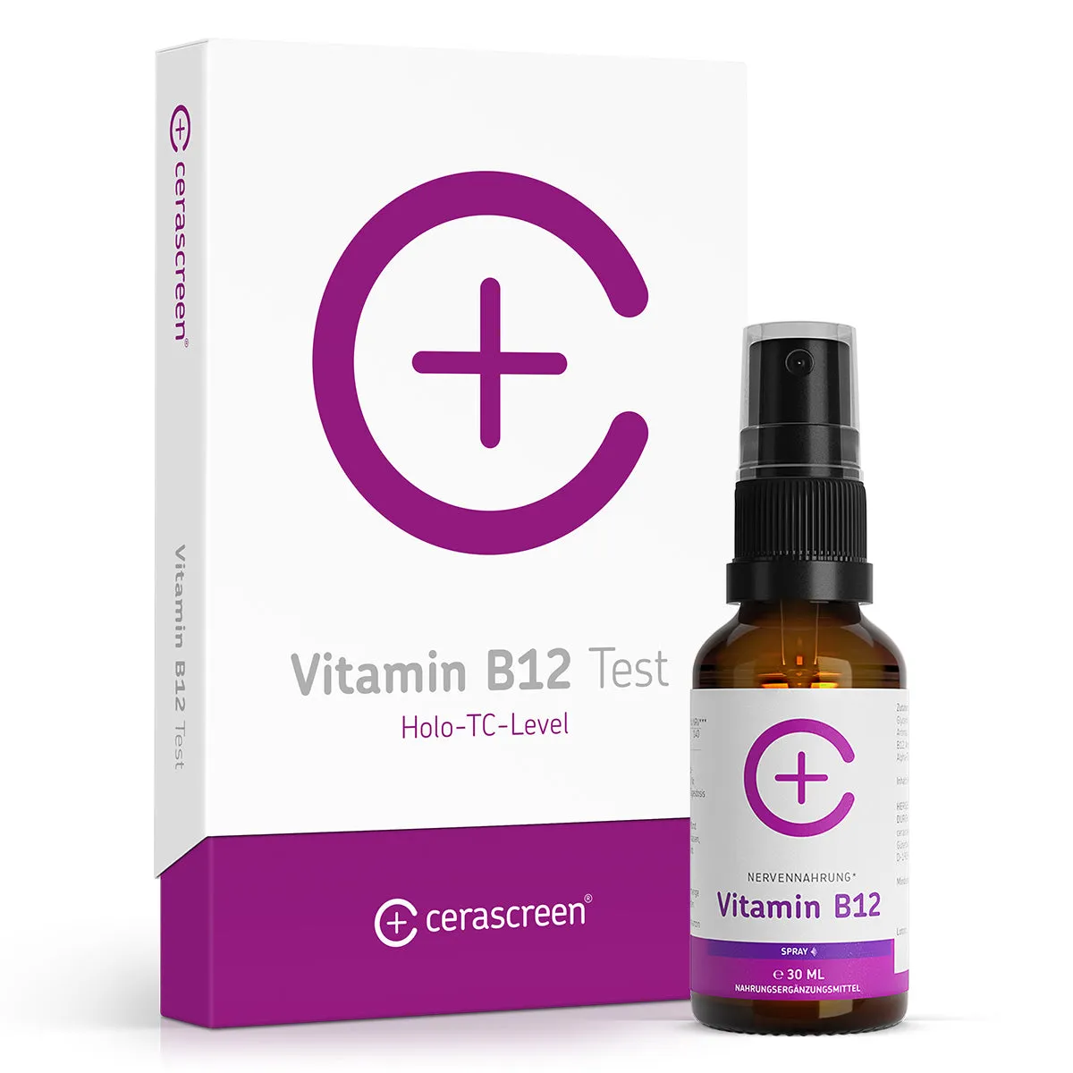 Vitamin-B12-Set: Test + Spray Vitamin-B12-Set: Test + Spray