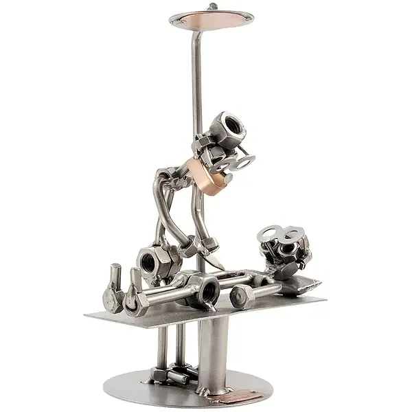 Schraubenpaar OP-Tisch beziehungsweise Chirurgie Schraubenpaar OP-Tisch beziehungsweise Chirurgie