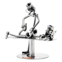 Schraubenmännchen Physiotherapeut Schraubenmännchen Physiotherapeut