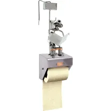 Schraubenmann mit Toilettenpapierhalter Schraubenmann mit Toilettenpapierhalter