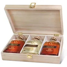Marzadro Grappa Giare Collection 3 x 0,2 l in exklusiver Holzkiste Marzadro Grappa Giare Collection 3 x 0,2 l in exklusiver Holzkiste