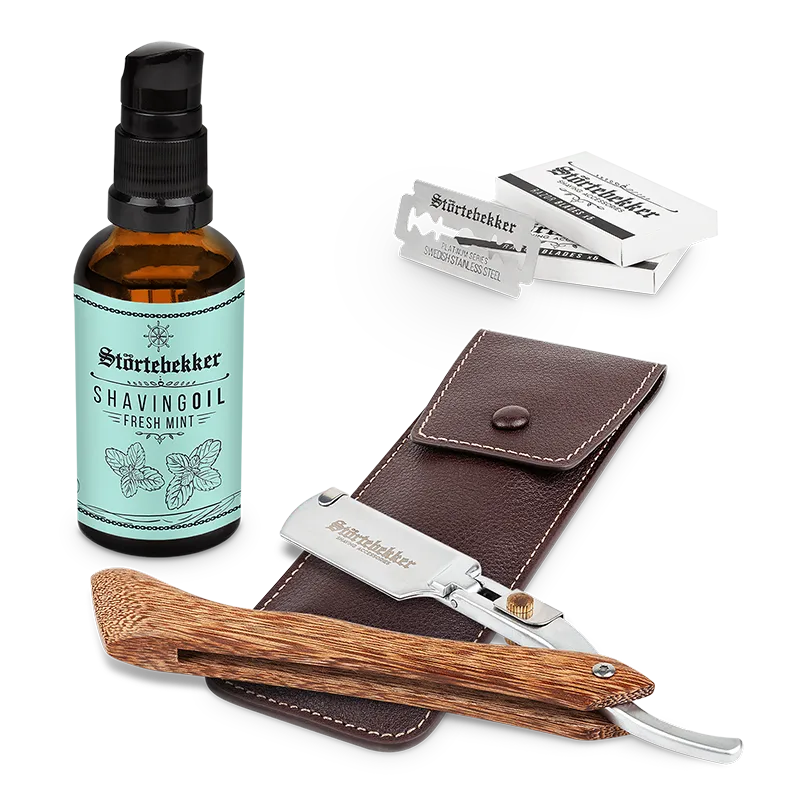 Störtebekker Konturen Set - Rasiermesser %27Heartwood%27 Störtebekker Konturen Set - Rasiermesser %27Heartwood%27