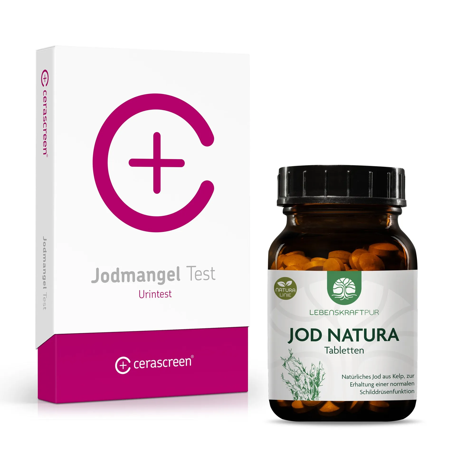 Jod-Vorsorgeset: Test + Präparat Jod-Vorsorgeset: Test + Präparat