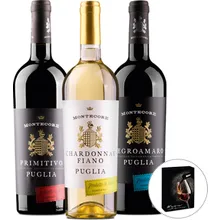 3er Wein-Geschenkbox Montecore Puglia 3er Wein-Geschenkbox Montecore Puglia