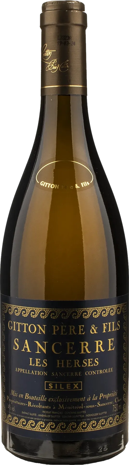 Gitton Pere et Fils Sancerre Les Herses Silex 2024 Gitton Pere et Fils Sancerre Les Herses Silex 2024