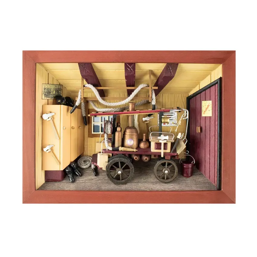 3D-Holzbild Feuerwehr 3D-Holzbild Feuerwehr