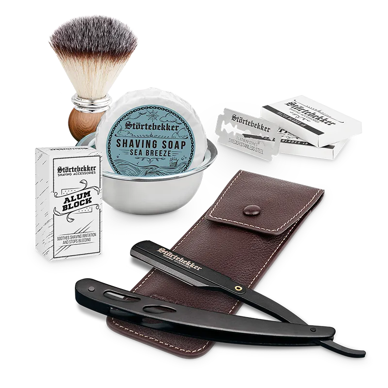 Störtebekker Rasierset - Rasiermesser %27Blackbeard%27 Störtebekker Rasierset - Rasiermesser %27Blackbeard%27