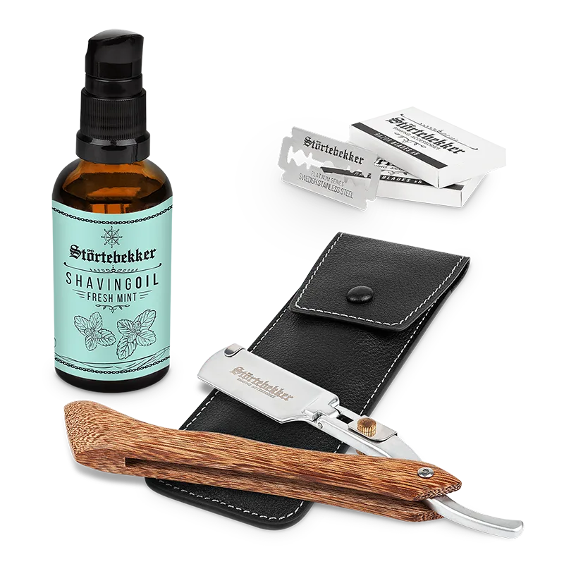 Störtebekker Konturen Set - Rasiermesser %27Heartwood%27 Störtebekker Konturen Set - Rasiermesser %27Heartwood%27