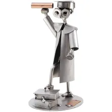 Schraubenmännchen Hochschulabsolvent Schraubenmännchen Hochschulabsolvent