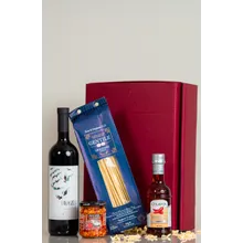 Vinolisa Selezione Präsent "Diavolo" - Weine und Feinkost in hochwertiger Geschenkverpackung Vinolisa Selezione Präsent "Diavolo" - Weine und Feinkost in hochwertiger Geschenkverpackung