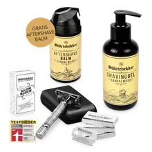 Störtebekker Rise ‘n’ Shine Shaving Set - Rasierhobel 'Hamburg' Silber Störtebekker Rise ‘n’ Shine Shaving Set - Rasierhobel 'Hamburg' Silber