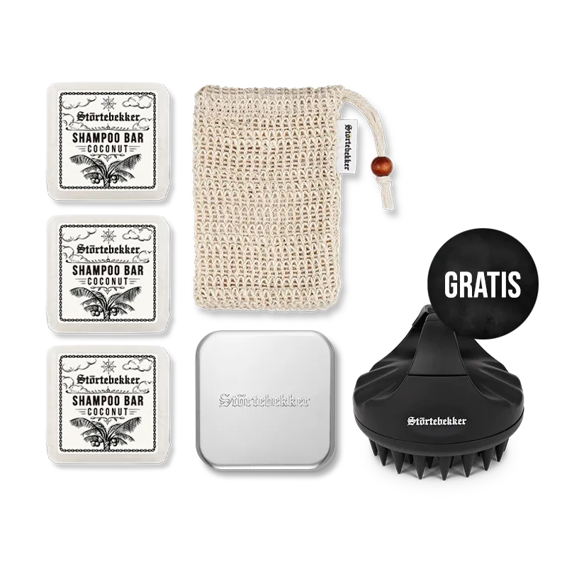 Premium Duschset - Hair inkl. GRATIS Scalp Brush Premium Duschset - Hair inkl. GRATIS Scalp Brush