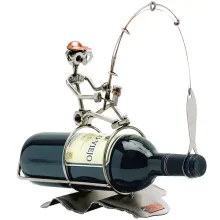 Weinflaschenhalter Angler Weinflaschenhalter Angler