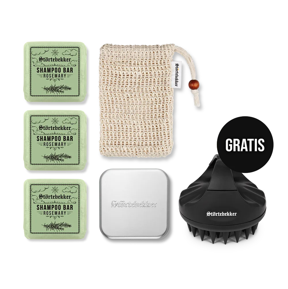 Premium Duschset - Hair inkl. GRATIS Scalp Brush Premium Duschset - Hair inkl. GRATIS Scalp Brush