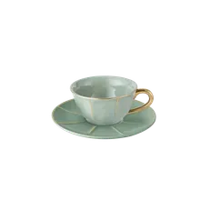 Espressotasse grün Vintage Bitossi Ø 6,8cm Espressotasse grün Vintage Bitossi Ø 6,8cm