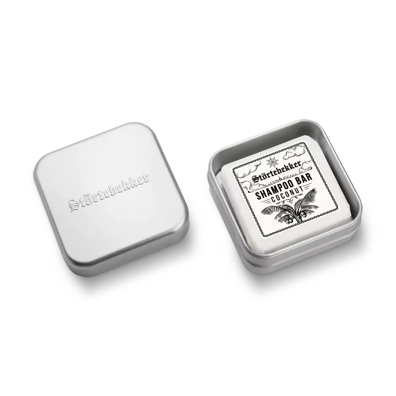 Störtebekker Festes Shampoo & Seifendose Set Störtebekker Festes Shampoo & Seifendose Set